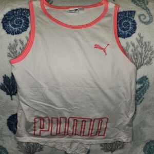 Gently used girls puma tank top